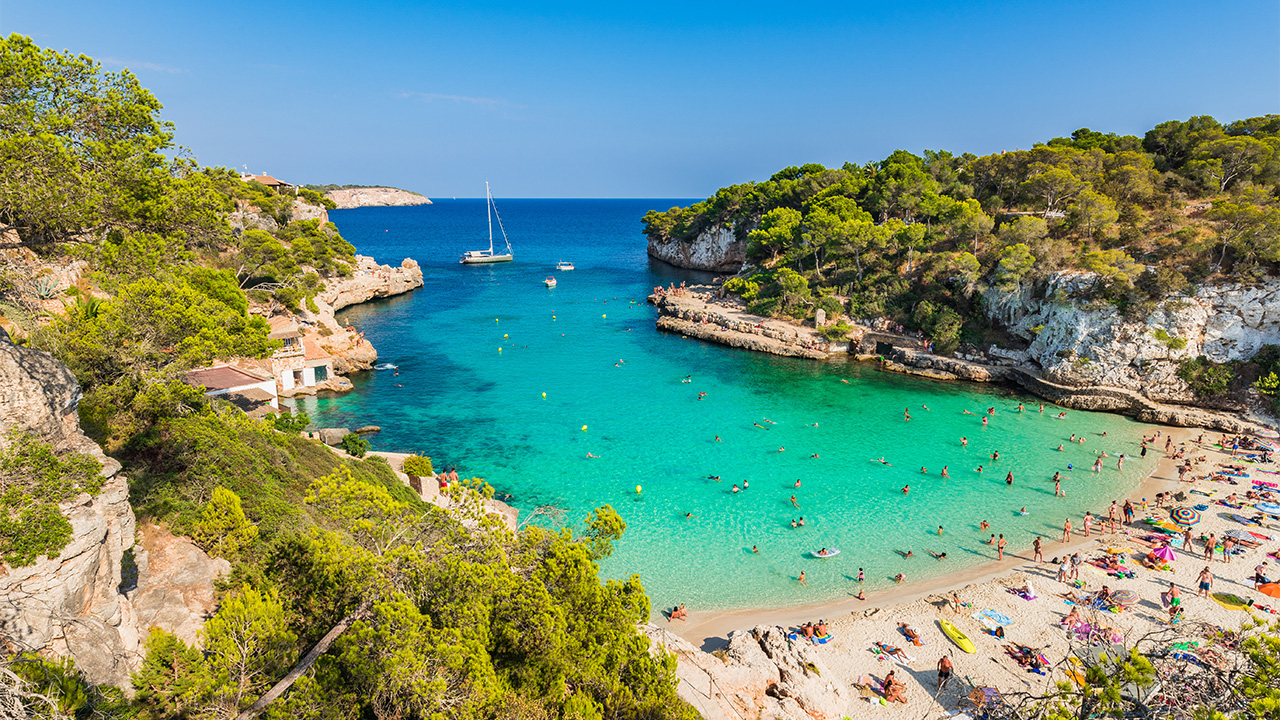 Cala Llombards mallorca-karte