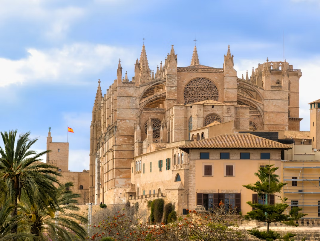 free tour Palma de Mallorca frente a la Catedral La Seu